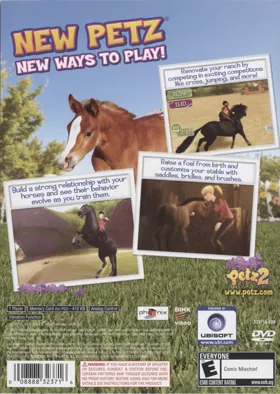 Petz - Horsez 2 box cover back